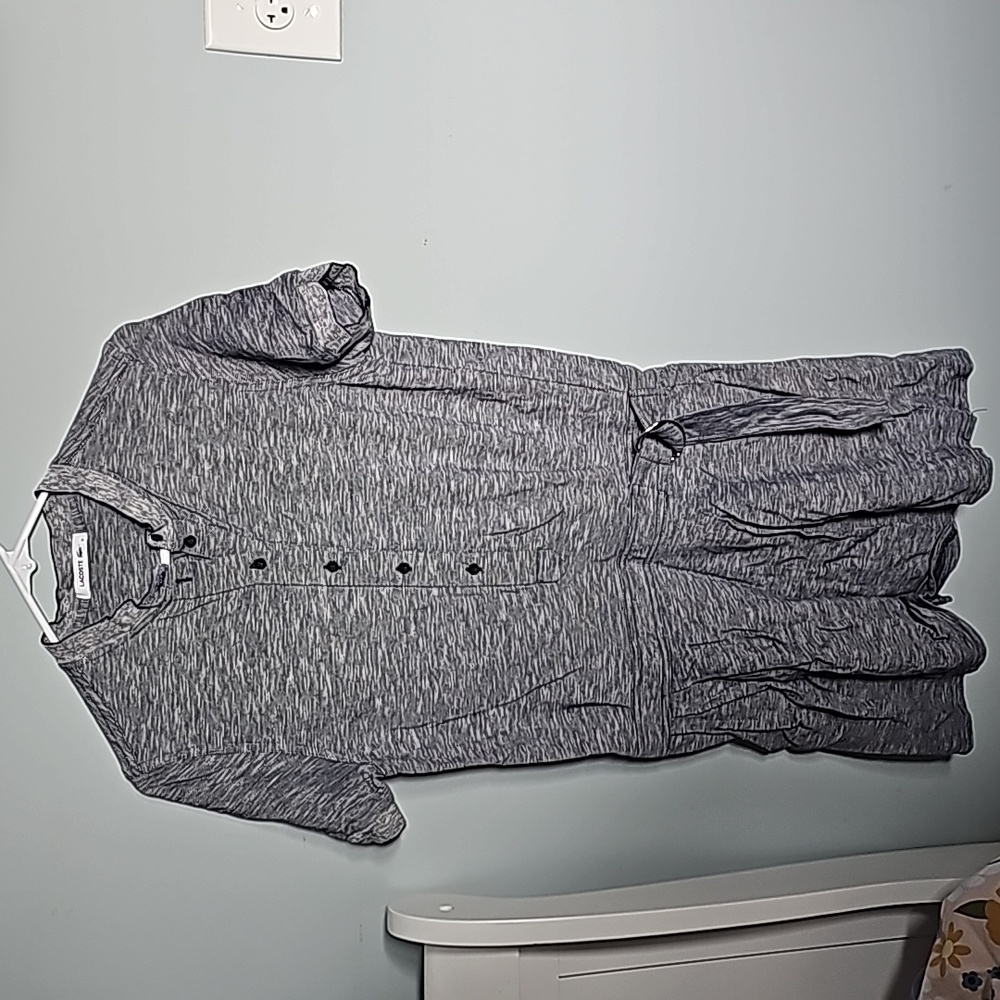 Grey Lacoste dress XS
